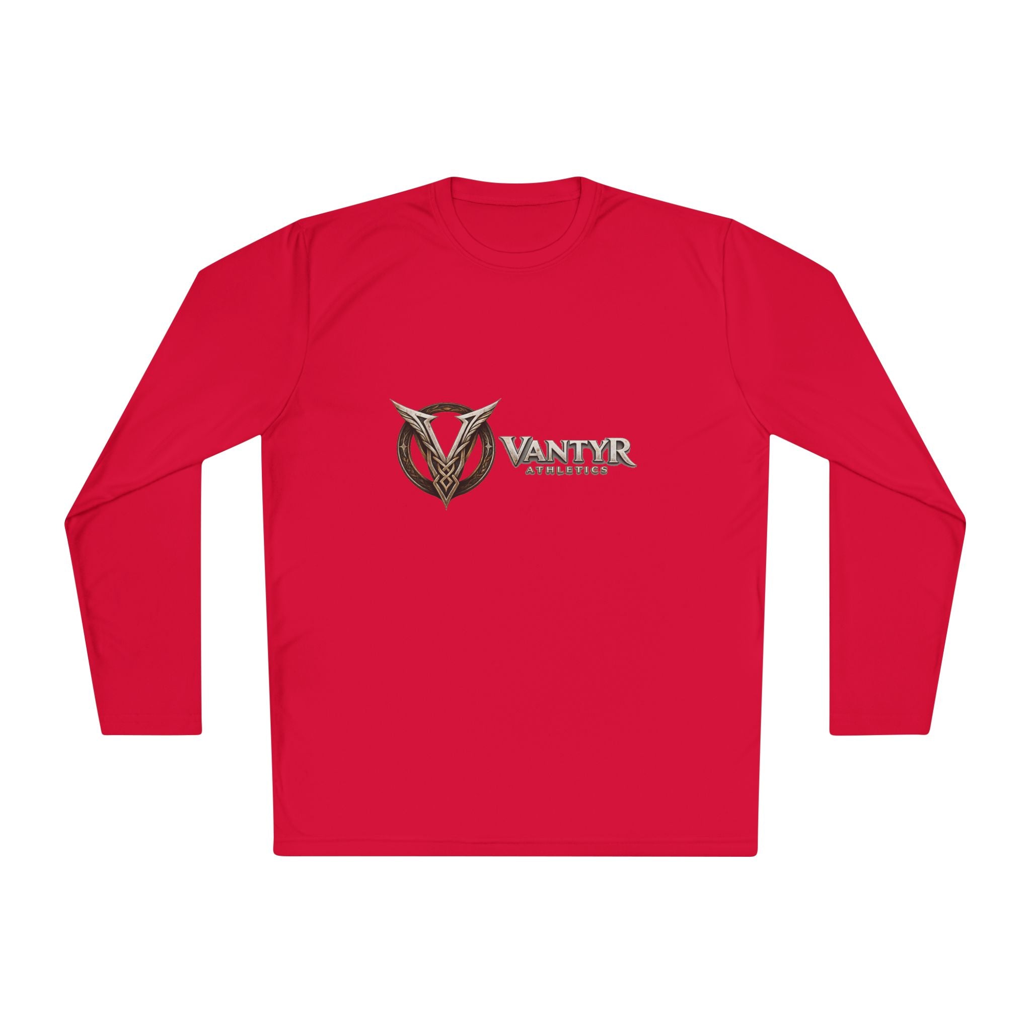 Unisex Vantyr Athletics Long Sleeve Tee - Red