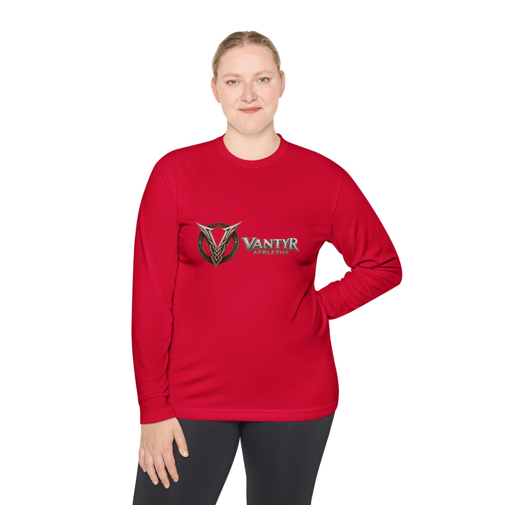 Unisex Vantyr Athletics Long Sleeve Tee - Red