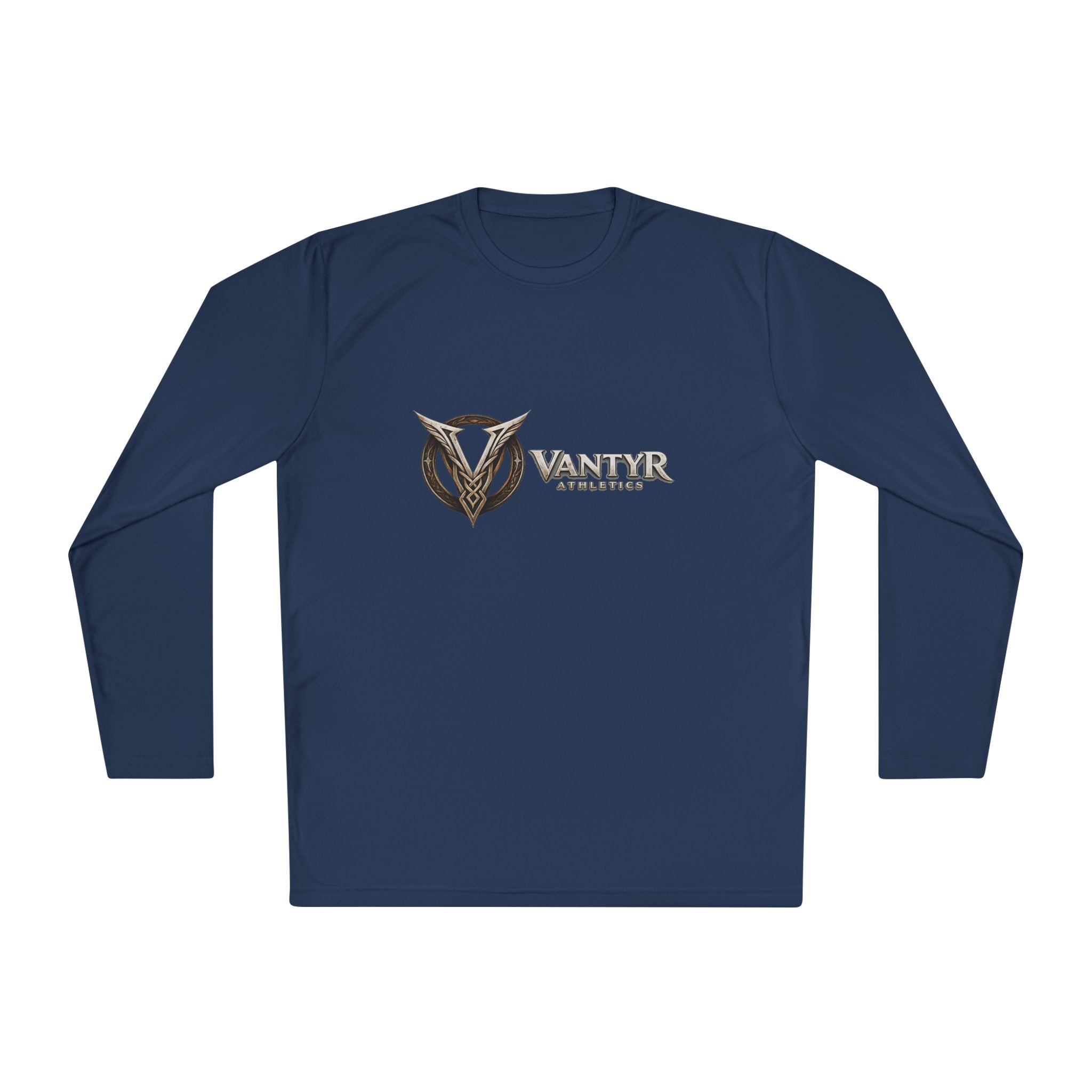 Unisex Vantyr Athletics Long Sleeve Tee - Navy