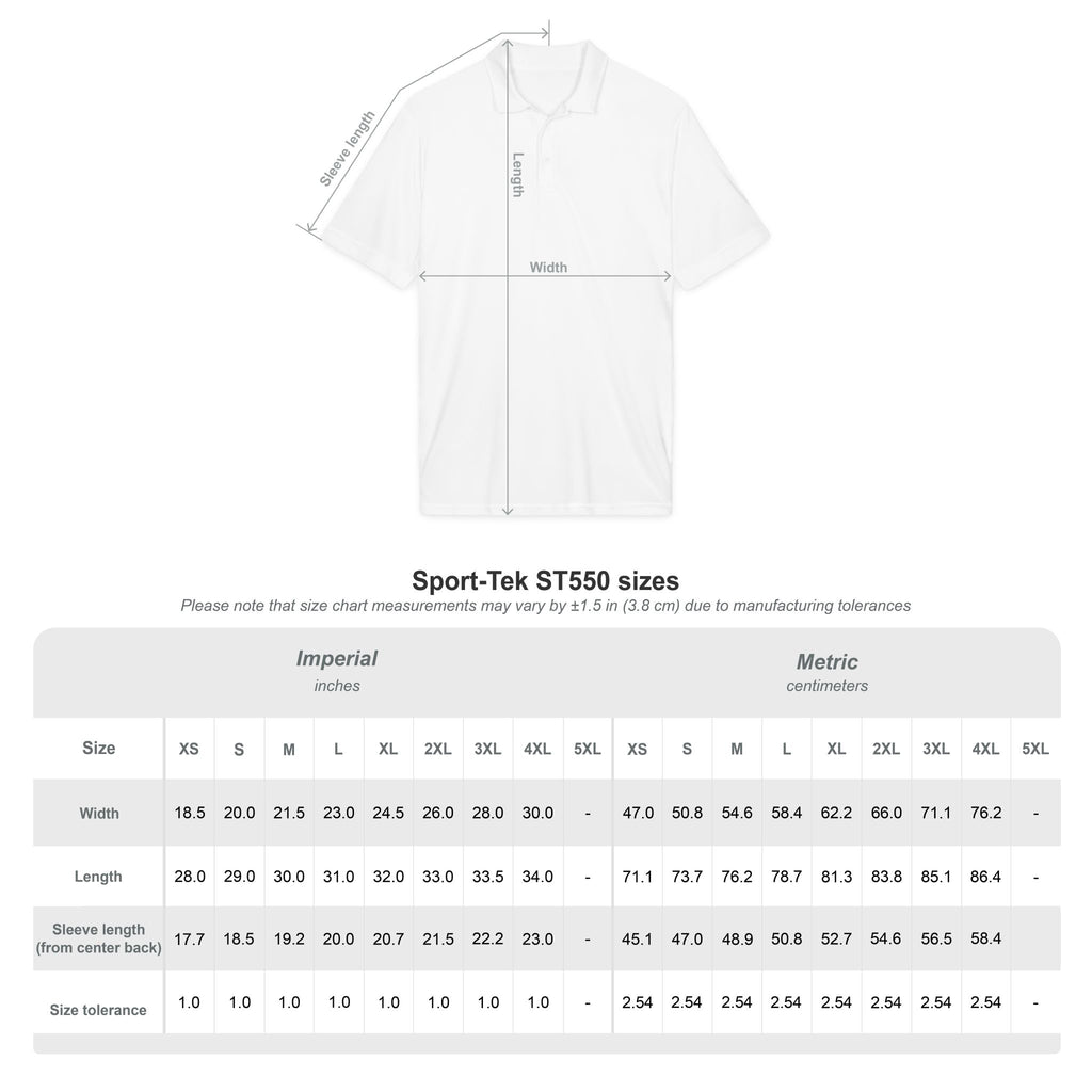 Vantyr Athletic Polo - Carolina Blue